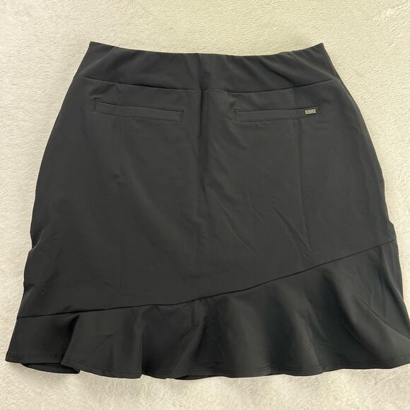 Tail Allure 18" Tennis athletic Skort skirt Onyx Black & white women’s size 2 - Picture 3 of 11